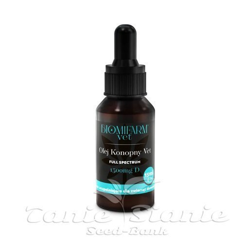 Olej konopny Vet CBD 1500mg 15ml