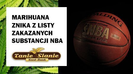 Marihuana usunięta z listy substancji zakazanych NBA